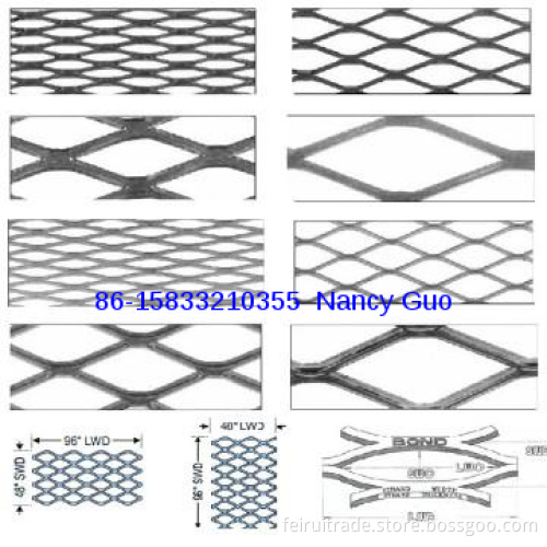 Decoration Aluminum expanded metal mesh